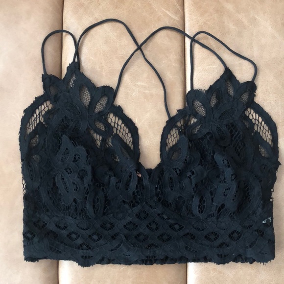 Free People Other - Free People Black Bra Lined